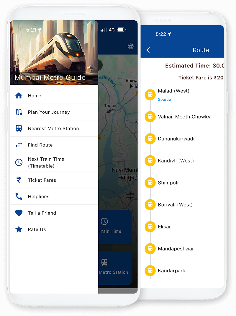 Mumbai Metro Station List